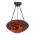French Art Deco Pendant Light by Daum & Majorelle - 1925 Cameo Chandelier France For Sale