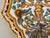 Early 20th Century Gien Faience Pottery Wall Sconce Pair: Majolica Floral, Dolphin Motif - a Pair For Sale - Image 6 of 10