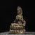 Late 20th Century Fire-Gilded Bronze Vajrasattva Statue Buddhist Deity 8.3" For Sale - Image 4 of 9