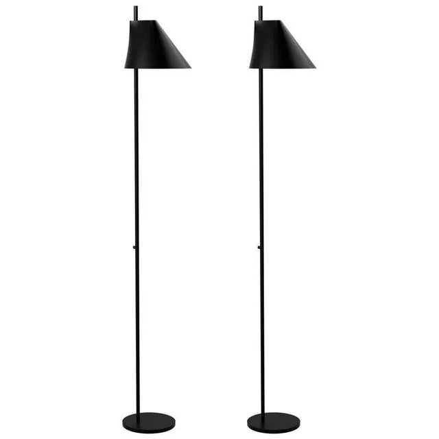 GamFratesi black 'YUH' floor lamp for Louis Poulsen. Designed by Stine Gam and Enrico Fratesi, the YUH reflects Louis...