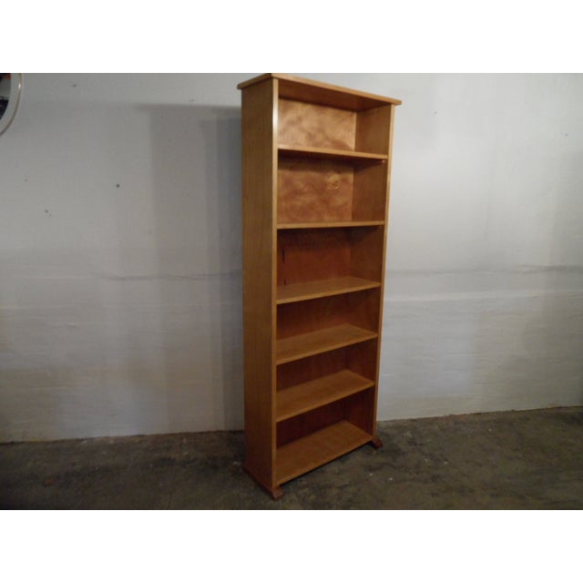 Wood Mid-Century Dutch Open Bookcase, 1950s For Sale - Image 7 of 11