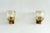Art Deco Italian Murano Crystal Glass and Brass Wall Sconces, 1990s, Set of 2 For Sale - Image 14 of 14