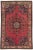Vintage Red Persian Hamadan Rug - 04'06 X 06'09 For Sale - Image 10 of 10