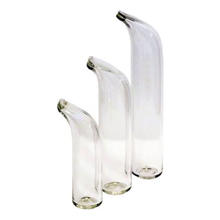 Fischietti Vases by Alfredo Barbini, 1970s, Set of 3 For Sale