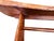 Chestnut Handcrafted Live Edge Hardwood Bench in the Style of Appalachian Folk Art For Sale - Image 8 of 12