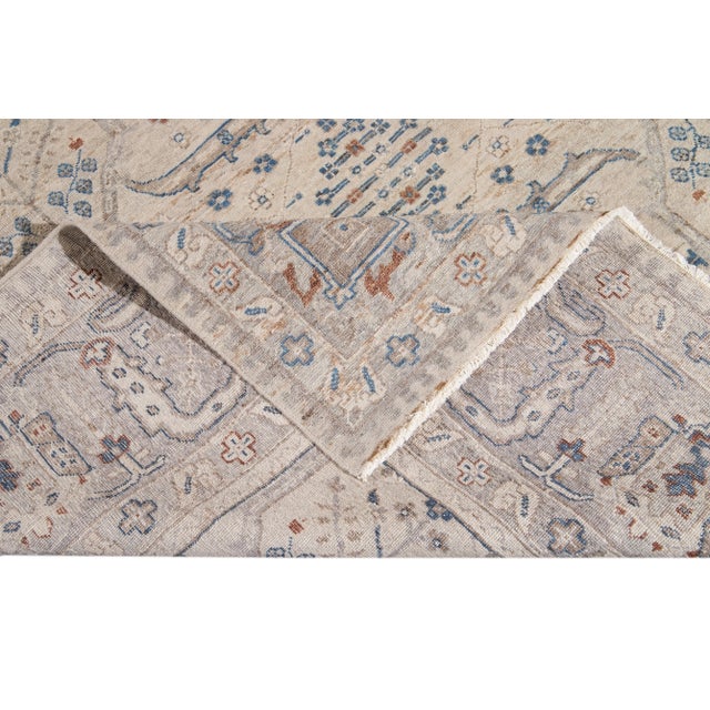 Contemporary 21st Century Contemporary Wilton Indian Wool Rug For Sale - Image 3 of 13