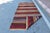 1960s Mid-Century Modern Striped Design Burgundy Turkish Vintage Wool Kilim Rug For Sale - Image 4 of 11