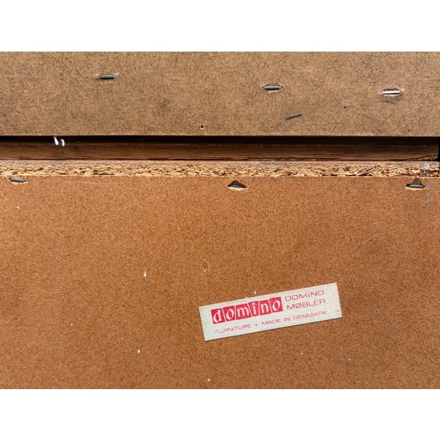 Wood Vintage Danish Teak Bookcase by Domino Møbler For Sale - Image 7 of 15