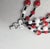 White Vintage 1960s Signed Vendome Red, White & Black Beaded Bracelet For Sale - Image 8 of 8