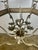 Neoclassical 1930s Monumental Two-Tiered 12-Light Silvered Chandelier W/ Crown For Sale - Image 3 of 16