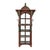 Traditional Indian Red Patina Wooden Showcase For Sale - Image 4 of 11