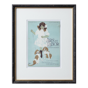 Ars Et Labor Lithograph by Gian Emilio Malerba, 1912