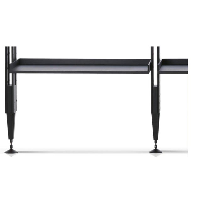 Modular Bookcase in Black Stain Wood by Franco Albini for Cassina For Sale - Image 10 of 14