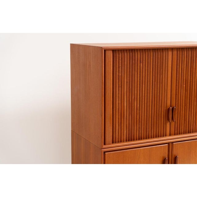 Highboard with Tambour Doors by Heinrich Riestenpatt, 1960s For Sale - Image 15 of 16