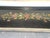 Vintage French Country Red Floral Console Table W a Floral Shelf For Sale - Image 13 of 16
