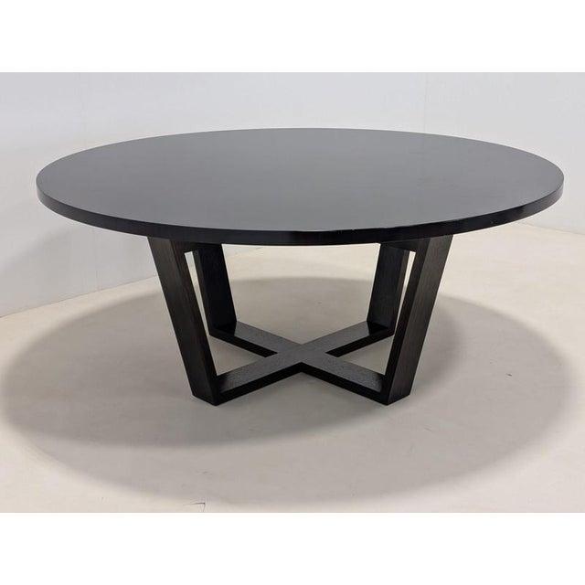 Macassar Ebony Bespoke Dining Table by Antonio Citterio For Sale - Image 13 of 13