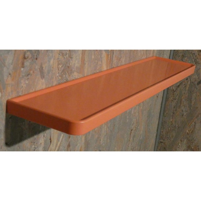 Glass American ​​Mirror and Dora Shelf by Carrara & Matta, 1970s, Set of 2 For Sale - Image 7 of 16