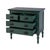 Spritely Home Accent Furniture Easterbrook 31.5 in. W Rectangular Wood 4 Drawer Accent Chest, Green For Sale - Image 4 of 8