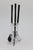 1970s Mid Century Chrome and Wood Fireplace Tools For Sale - Image 5 of 17