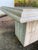 Italian Travertine Side Table With Beveled Edge For Sale - Image 11 of 12