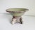 Green Vintage Italianate Terracotta & Celadon Glazed Pedestal Bowl For Sale - Image 8 of 10