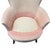 Pink 1950s Mid-Century Barrel Back Club Chair For Sale - Image 8 of 8
