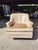 Vintage 1950s Midcentury Modern Pontiac Chair Co for Montgomery Ward White Swivel Rocking Chair For Sale - Image 10 of 12