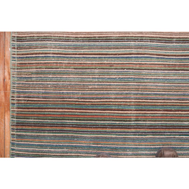 Mid-Century Modern Mid 20th Century Turkish Deco Rug For Sale - Image 3 of 18