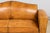 1920s 1920s French Art Deco Cognac Leather Club Sofa For Sale - Image 5 of 18