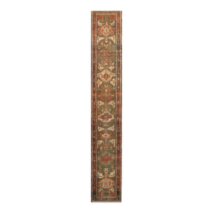 19th Century N.W. Serapi Carpet ( 2'8" x 17'4" - 80 x 528 )