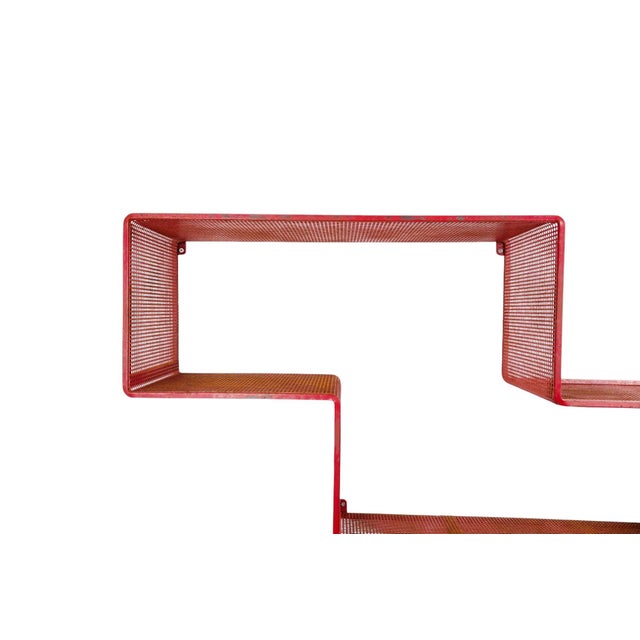 Mathieu Matégot Dedal Shelf by Matthieu Matégot, 1950s For Sale - Image 4 of 5