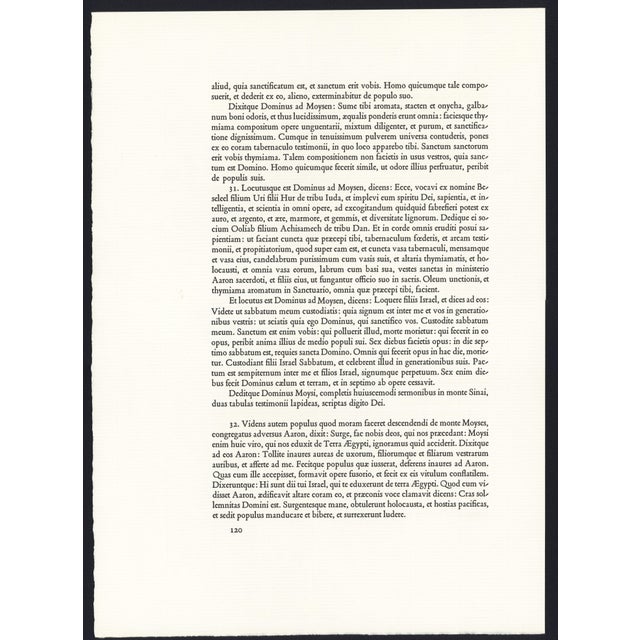 Printmaking Materials 1967 Salvador Dalí Biblia Sacra Lithograph "Peccatum Originis" (Original Sin) For Sale - Image 7 of 11