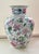 1970s Vintage Chinese Floral Porcelain Vase For Sale - Image 5 of 10