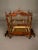 French Folk Art Finch Bird Cage in Fruitwood & Steel, Circa 1890 For Sale - Image 10 of 14