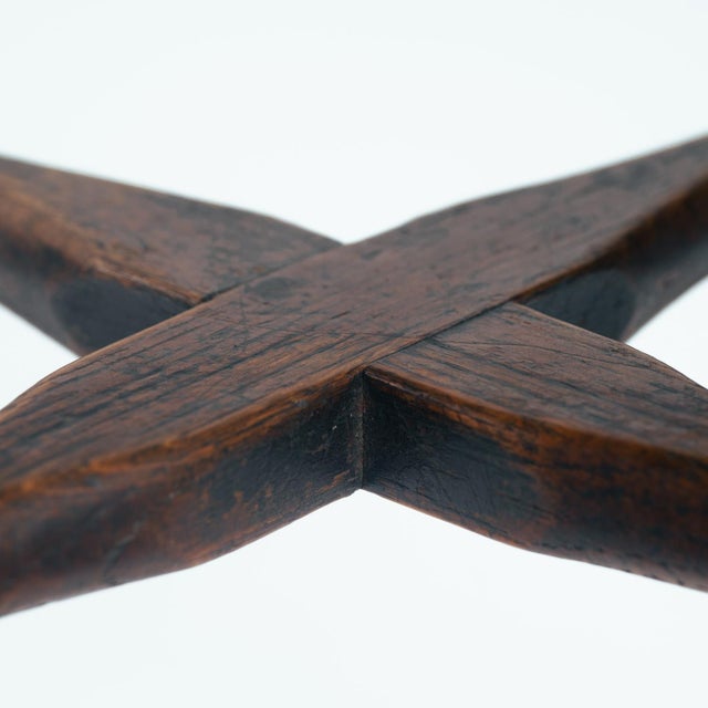 Antique Walnut Stools from Gaskell and Chambers, 1890s, Set of 2 For Sale - Image 9 of 15