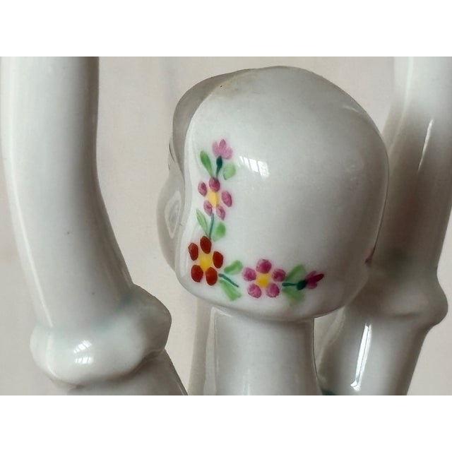 Hungarian Hollohaza Porcelain Figurine For Sale - Image 12 of 14