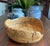 Late 20th Century Large Hand‑Turned Hackberry BurlWood Live Edge Bowl for Rustic, Organic Modern or Minimalistic Decor For Sale In New Orleans - Image 6 of 11
