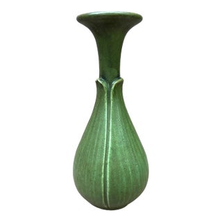 Arts & Crafts Rookwood Matte Green Vase 1906 For Sale