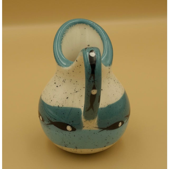 Mid-Century Modern Pair of Jobi Studio Pottery Pitchers, Cape Cod, Mid-Century Modern, C. 1960s For Sale - Image 3 of 9