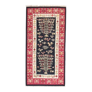 Early 20th Century Zabihi Collection Bessarabian Kilim - 3'7" x 6'10" For Sale