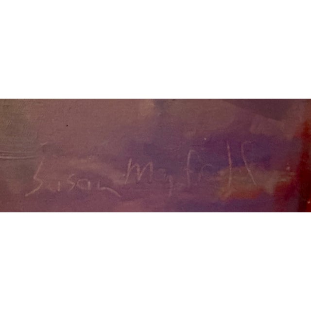 "Morning on the Mesa" (2012) Signed Original Oil Pastels by Susan Mayfield For Sale In Reno/Lake Tahoe - Image 6 of 6