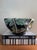Vintage Black Chinese Bowl With Cranes For Sale - Image 9 of 12