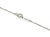 Mid 20th Century Mid 20th Century Tiffany & Co. Horseshoe Diamond 18k White Gold Pendant Necklace 16" For Sale - Image 5 of 6