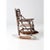 Antique Adirondack Painted Twig Children's Rocking Chair For Sale - Image 4 of 10