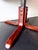 Vintage Lindos Black Leather and Wood Ottoman from Ikea, 1997 For Sale - Image 10 of 15