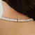 85.1 Ct Natural Moonstone Handcrafted Tennis Necklace With Drop Earrings Set - 3 Pieces For Sale - Image 10 of 15