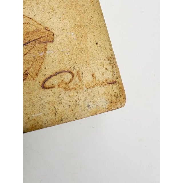 Brown Brown Pottery Vase, France, 1960s For Sale - Image 8 of 10