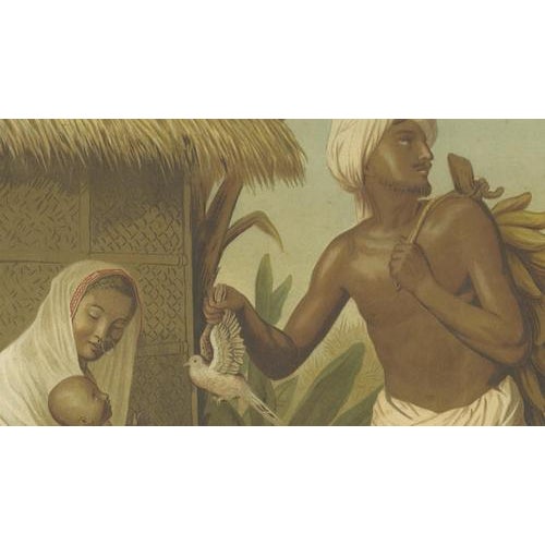 Leutemann, India Tiger Hunt Scene, 1890s-1910s, Chromolithograph For Sale - Image 5 of 9