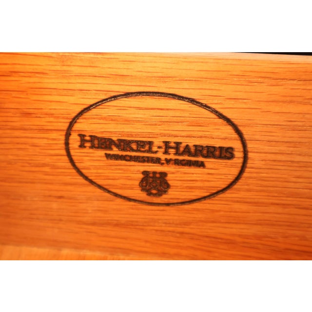 Henkel Harris Henkel Harris Chippendale Style Mahogany Tall Chest For Sale - Image 4 of 17
