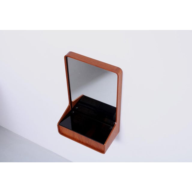 Teak Euroika Mirror Console by Friso Kramer for Auping, 1960s For Sale - Image 12 of 15